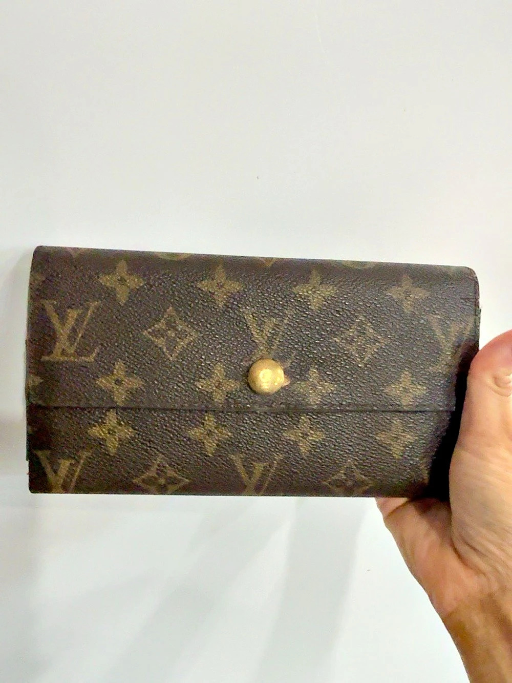 Louis Vuitton Sarah Wallet Monogram Brown